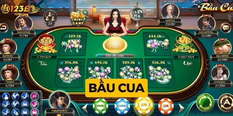 Cách tham gia chơi Bầu Cua tại 123B đơn giản và nhanh chóng